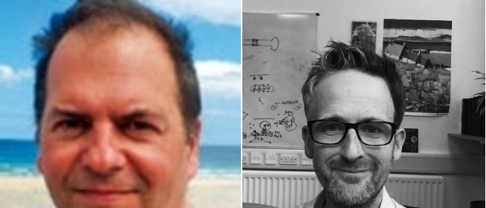 Pictures of Michael Olson and Matthew Dalby